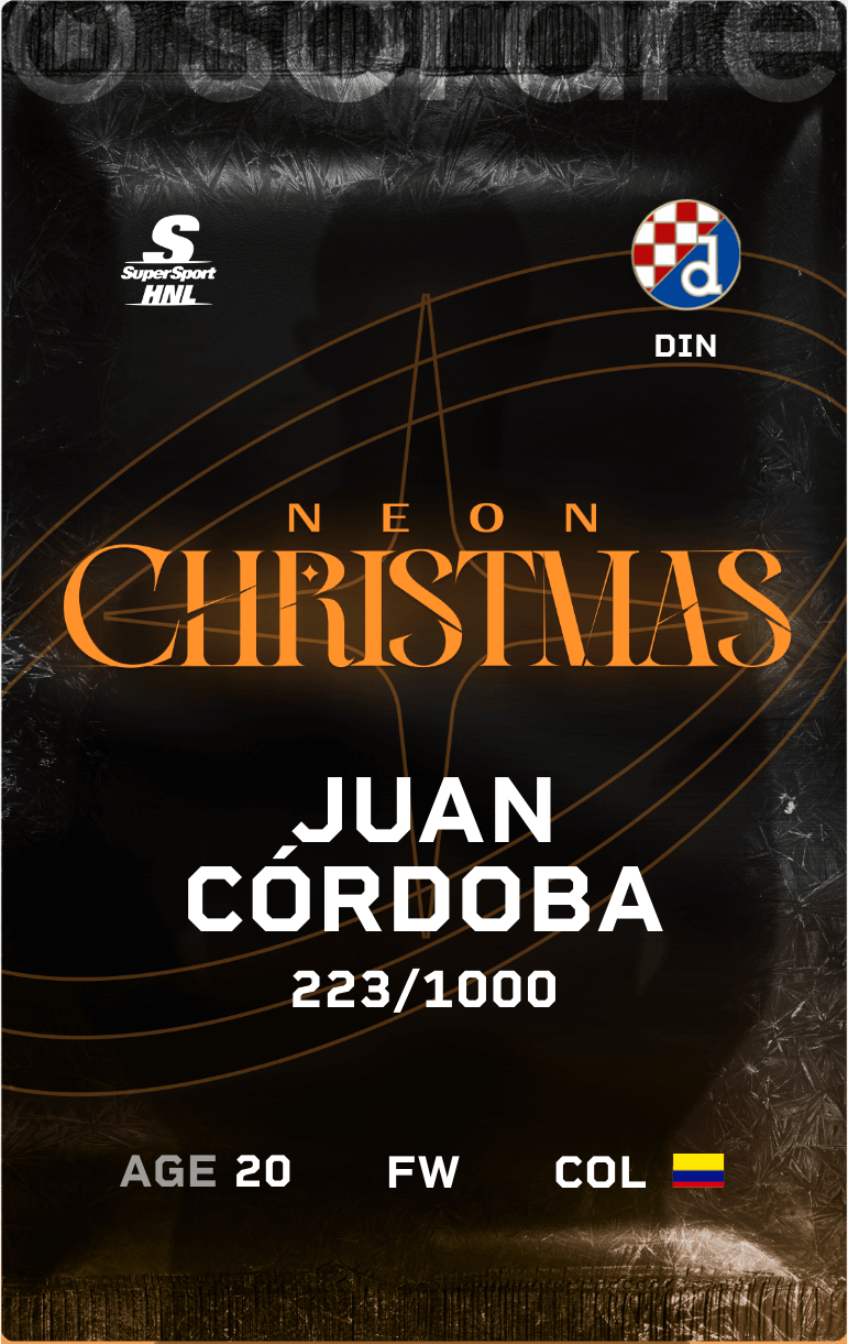 Juan Córdoba 2024-25 • Limited 223/1000