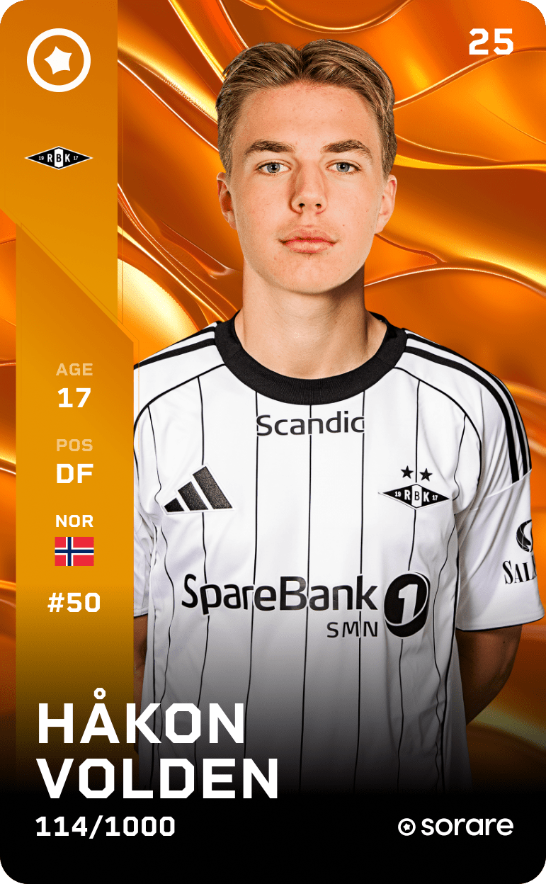 Håkon Volden 2025-26 • Limited 114/1000