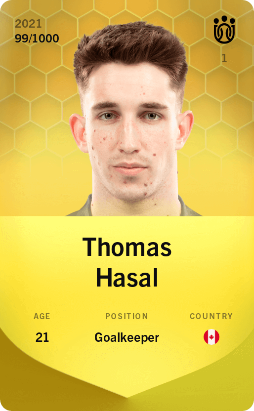 Thomas Hasal 2021-22 • Limited 99/1000