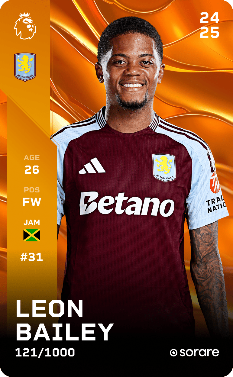 Leon Bailey 2024-25 • Limited 121/1000