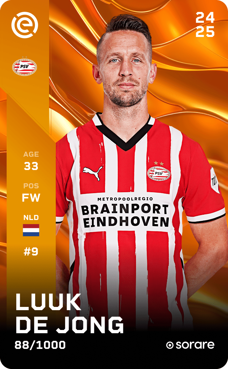 Luuk de Jong 2024-25 • Limited 88/1000