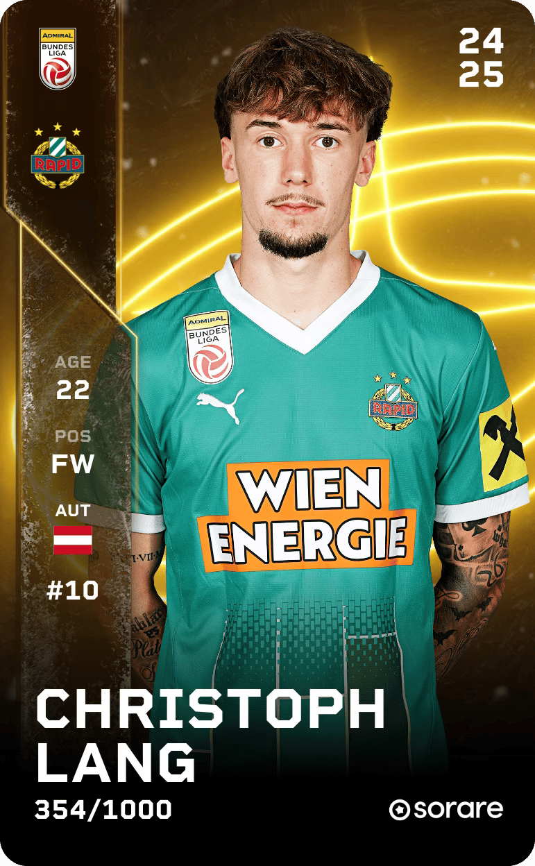 Christoph Lang 2024-25 • Limited 354/1000