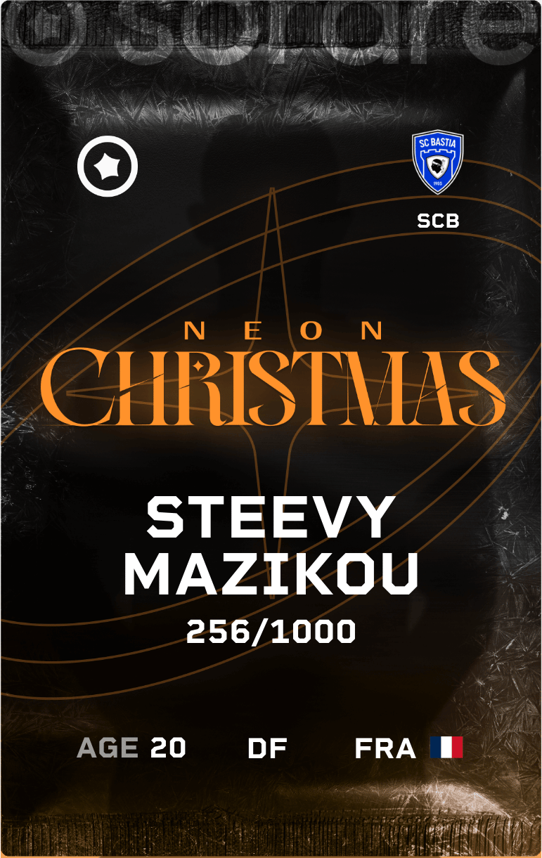 Steevy Mazikou 2024-25 • Limited 256/1000