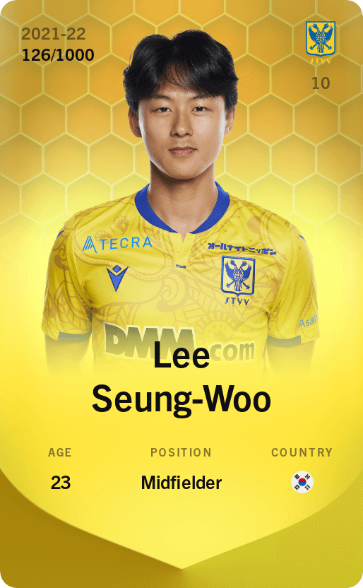 Lee Seung-Woo 2021-22 • Limited 126/1000