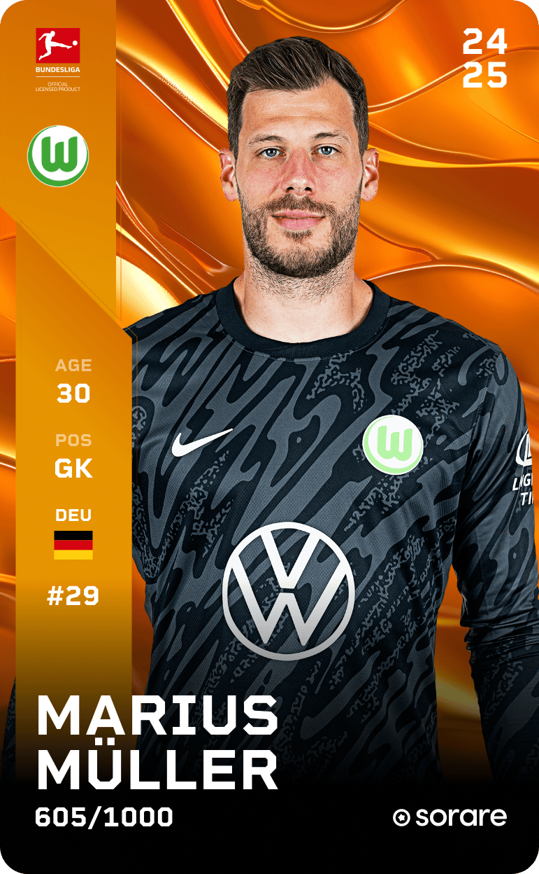 Marius Müller 2024-25 • Limited 605/1000