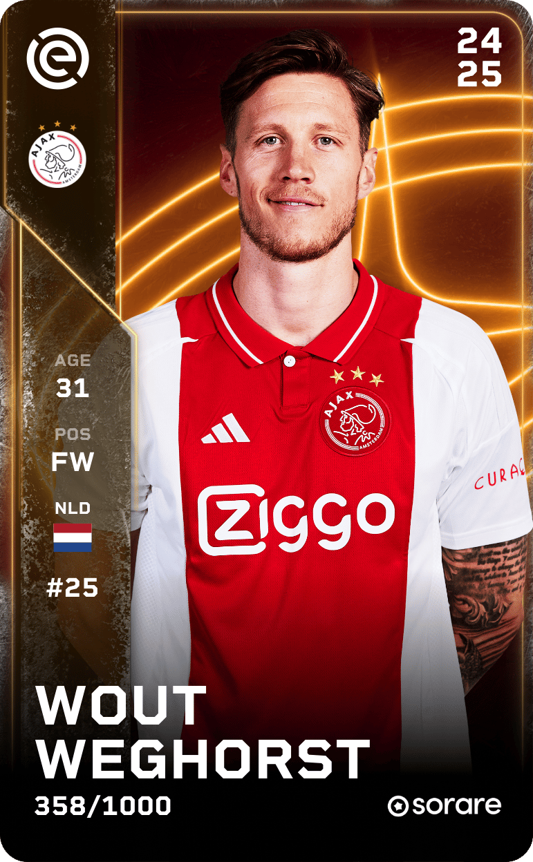 Wout Weghorst 2024-25 • Limited 358/1000