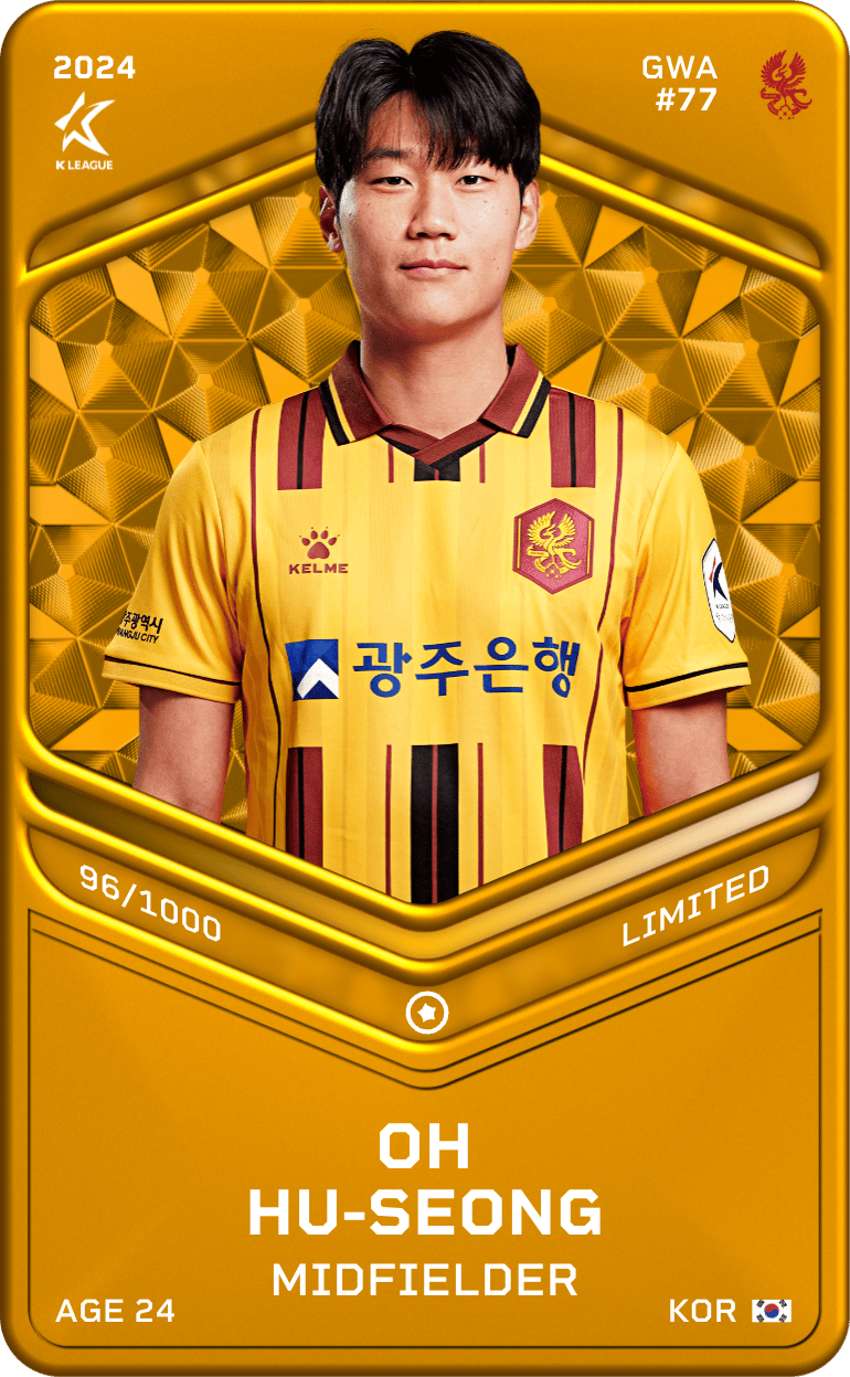 Oh Hu-Seong 2024-25 • Limited 96/1000