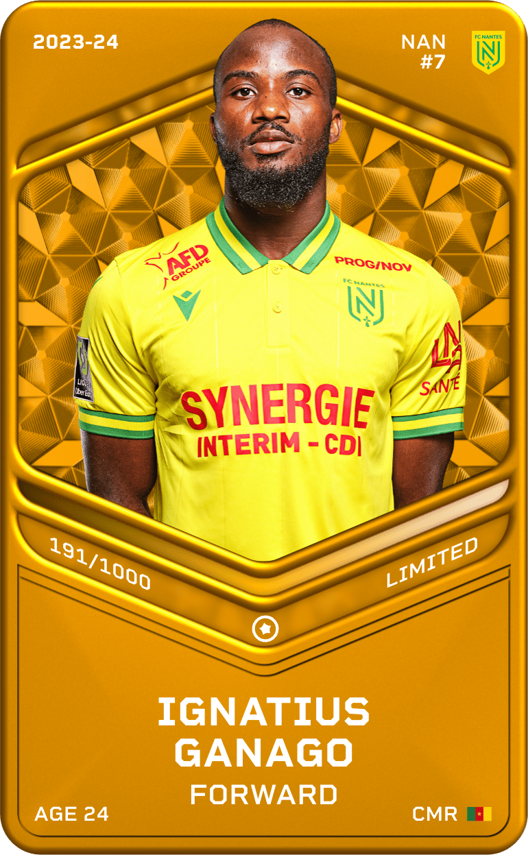 Ignatius Ganago 2023-24 • Limited 191/1000