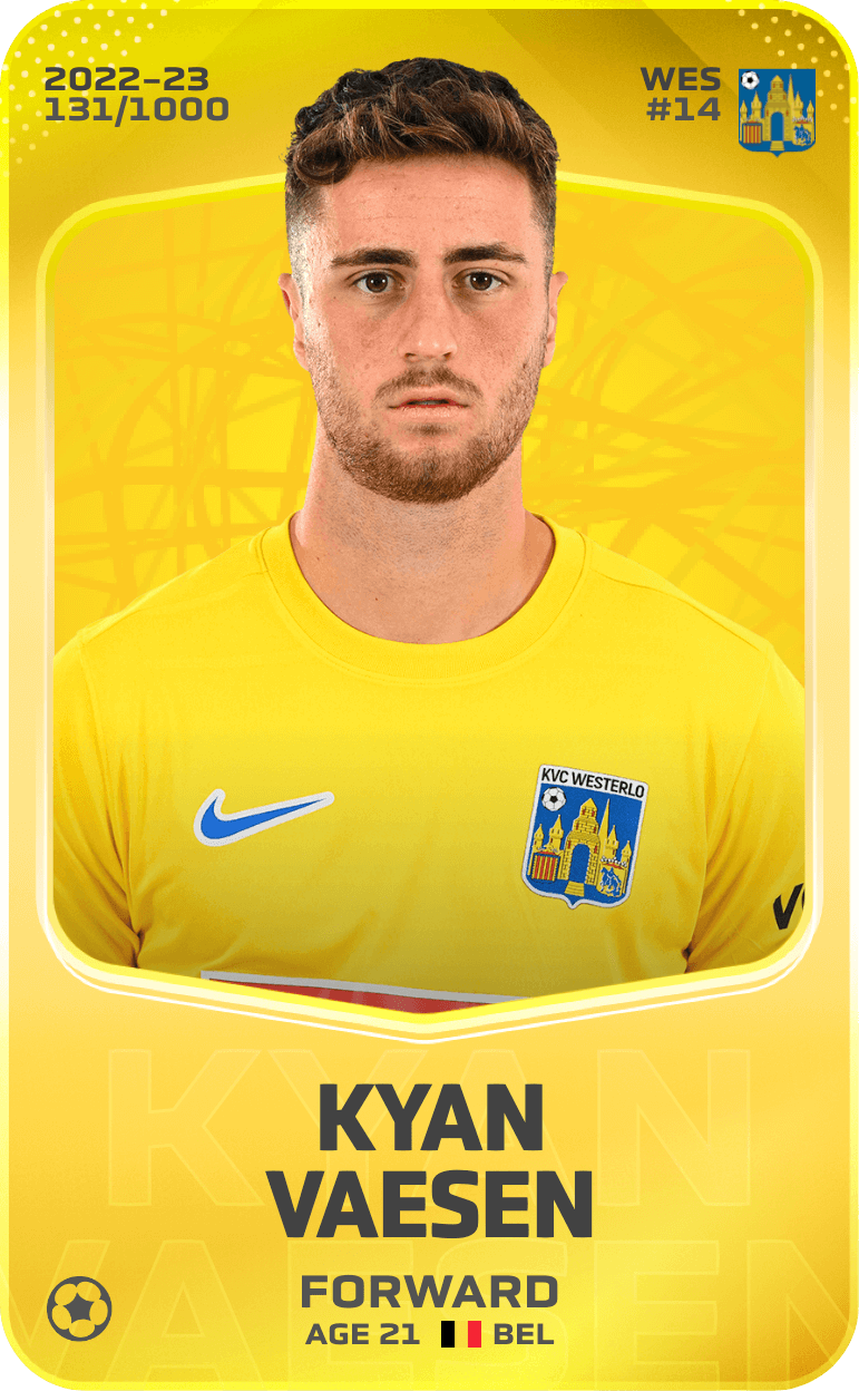 Kyan Vaesen 2022-23 • Limited 131/1000