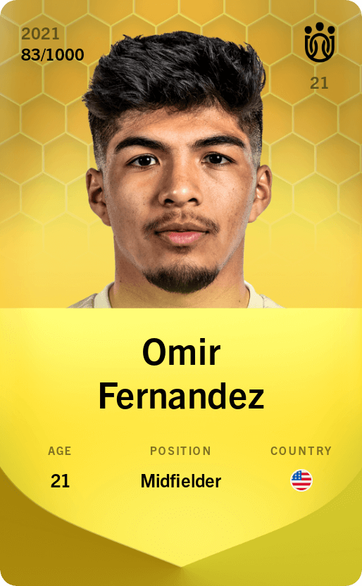 Omir Fernandez 2021-22 • Limited 83/1000