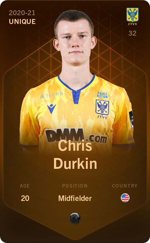 Sorare - Sorare Official - Chris Durkin 2020-21 • Unique - NFT # 106667859029146116545430401575533157398364106054446980004823344899659447899376