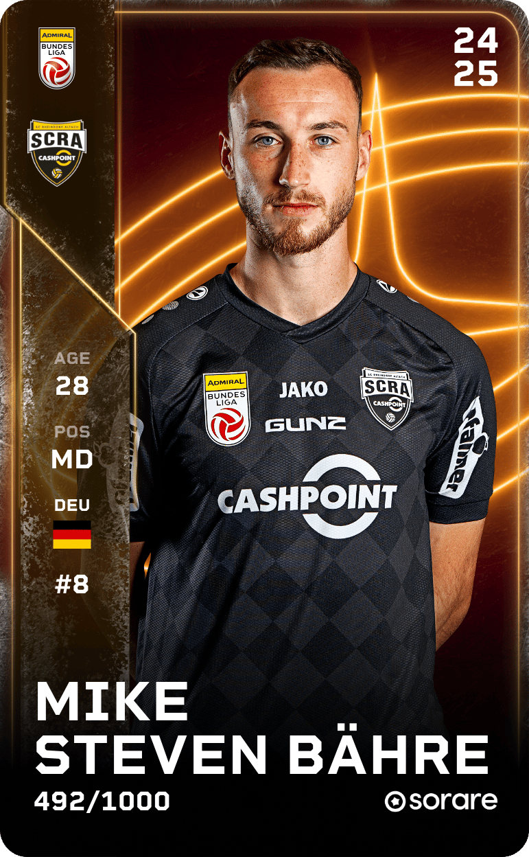 Mike Steven Bähre 2024-25 • Limited 492/1000