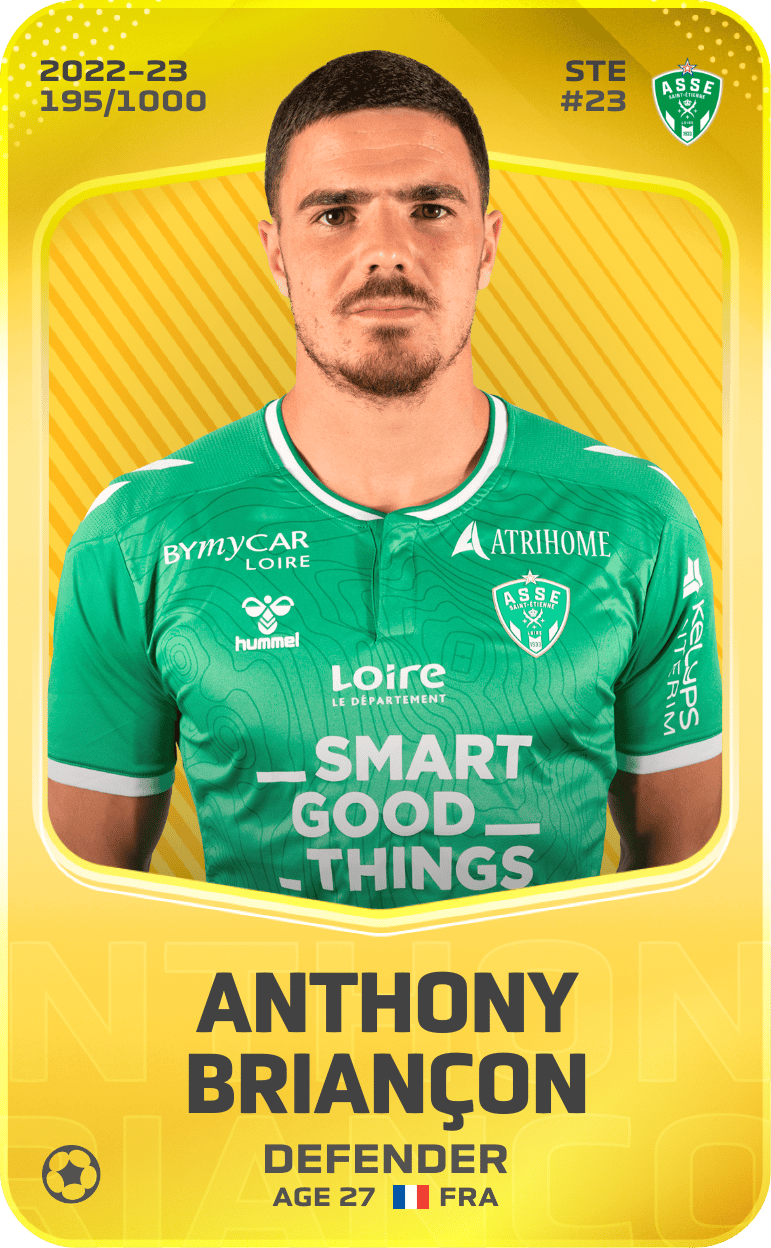 Anthony Briançon 2022-23 • Limited 195/1000