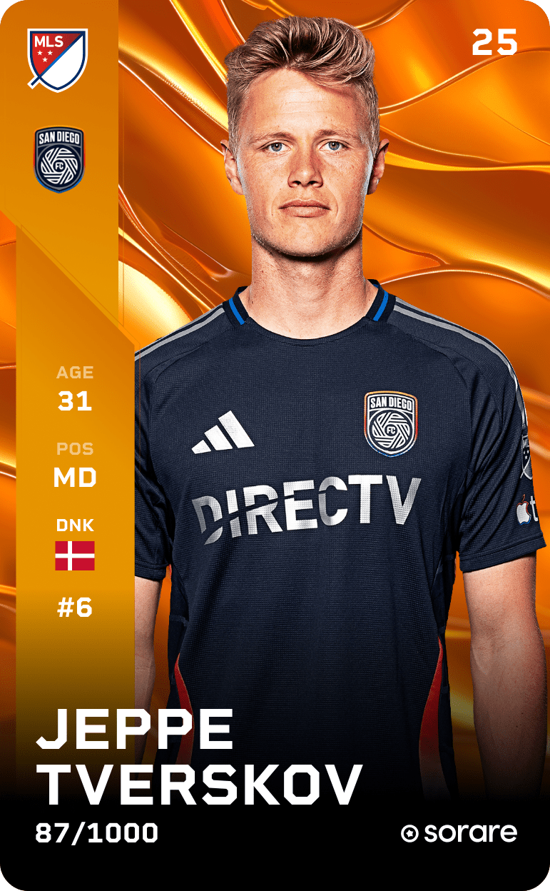 Jeppe Tverskov 2025-26 • Limited 87/1000