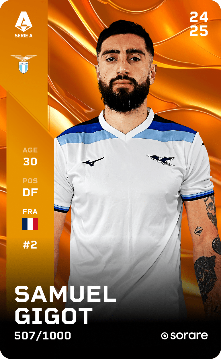 Samuel Gigot 2024-25 • Limited 507/1000