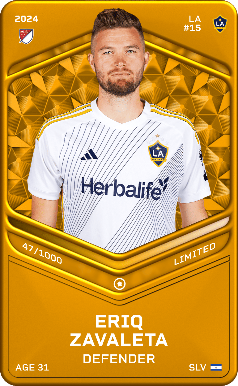 Eriq Zavaleta  2024-25 • Limited 47/1000