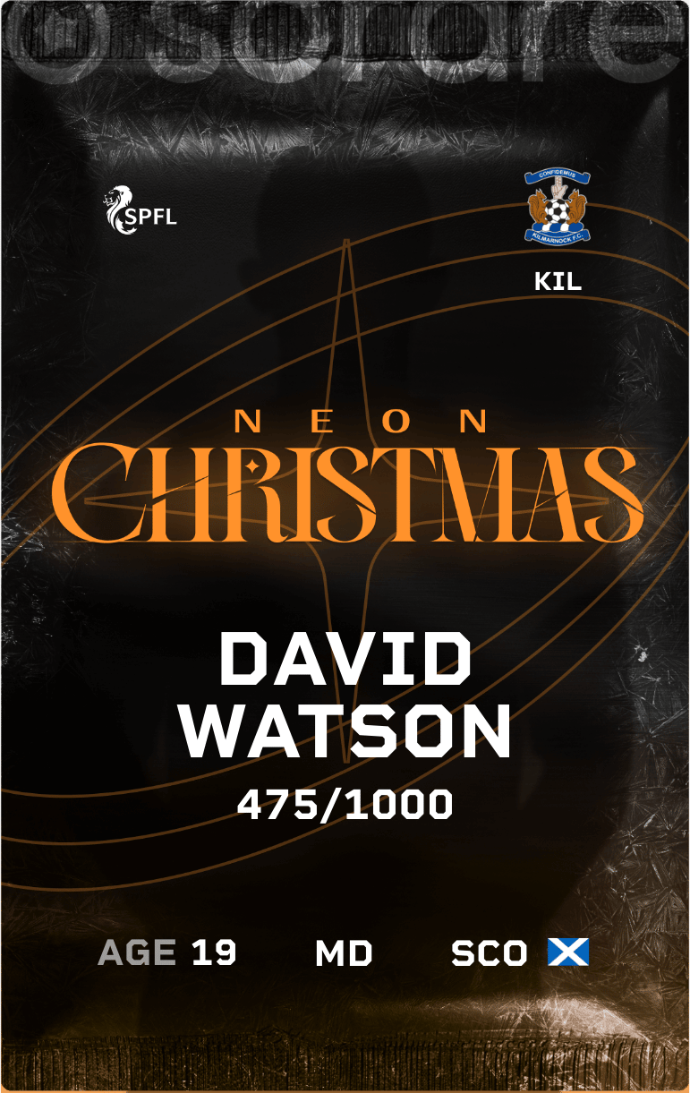 David Watson 2024-25 • Limited 475/1000