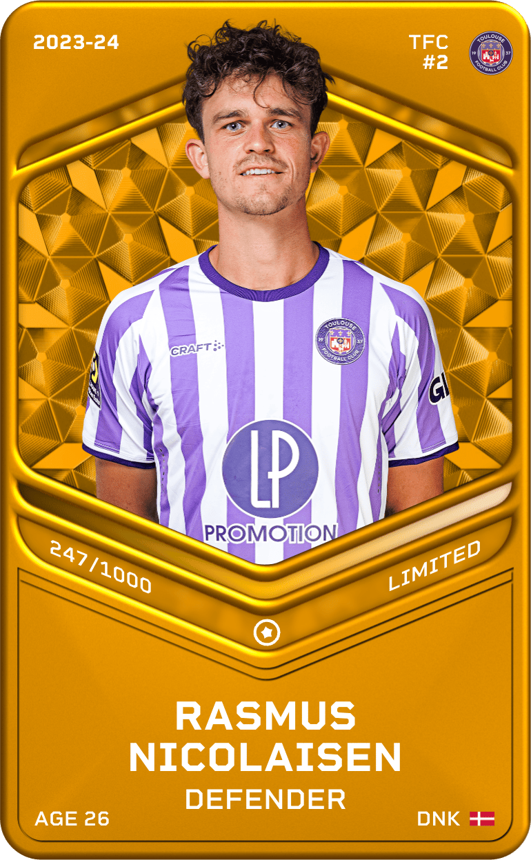 Rasmus Nicolaisen 2023-24 • Limited 247/1000