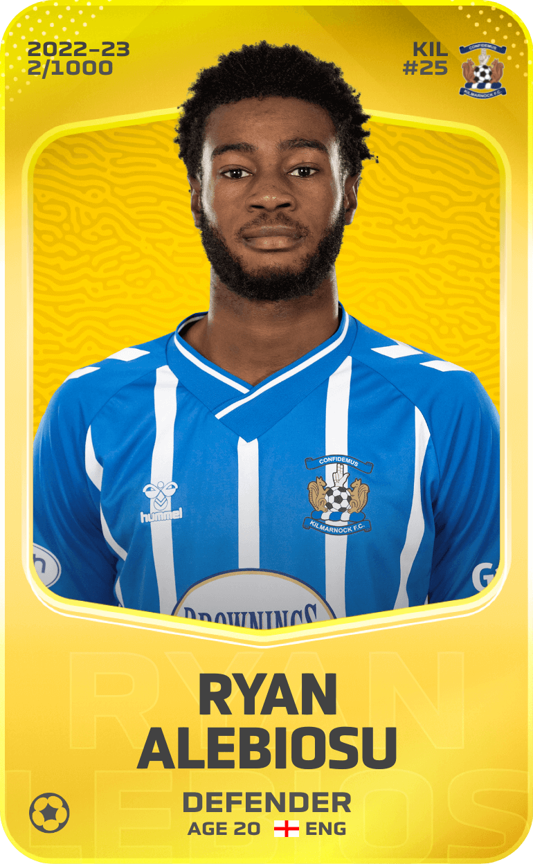 Ryan Alebiosu 2022-23 • Limited 2/1000