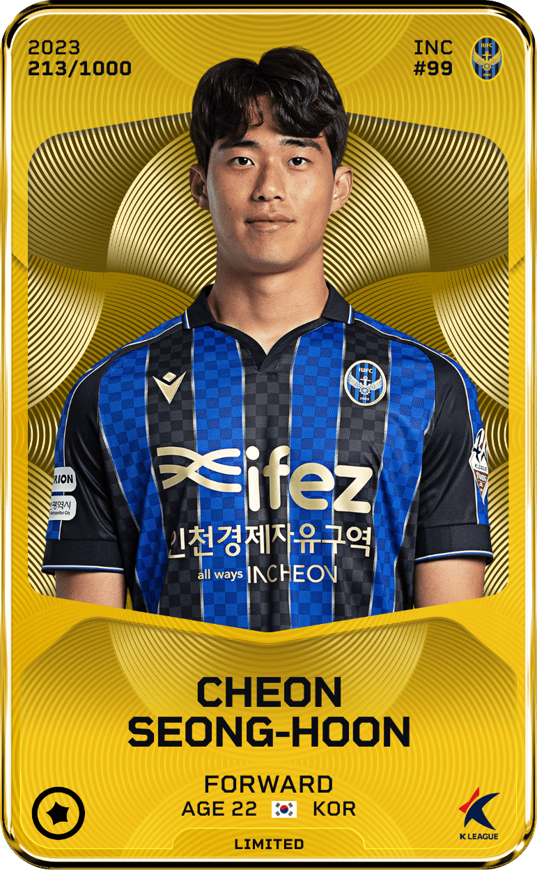Cheon Seong-Hoon 2023-24 • Limited 213/1000