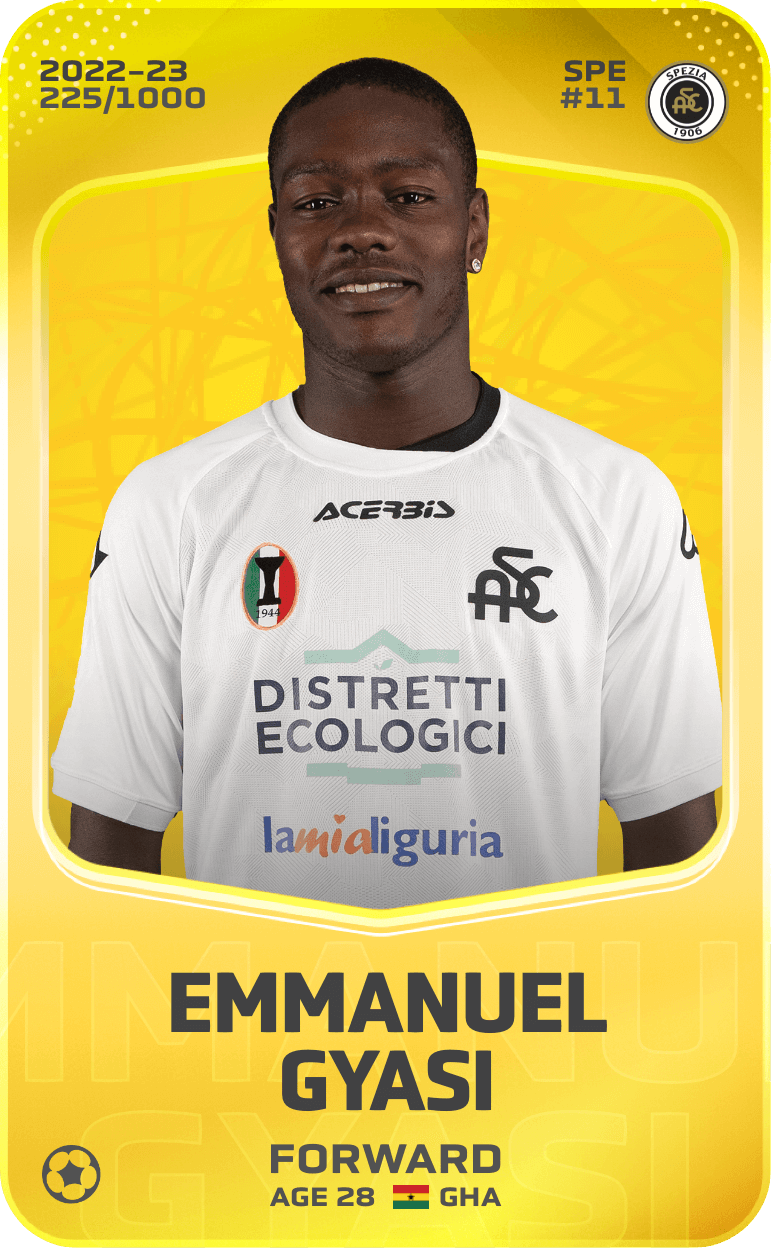 Emmanuel Gyasi 2022-23 • Limited 225/1000
