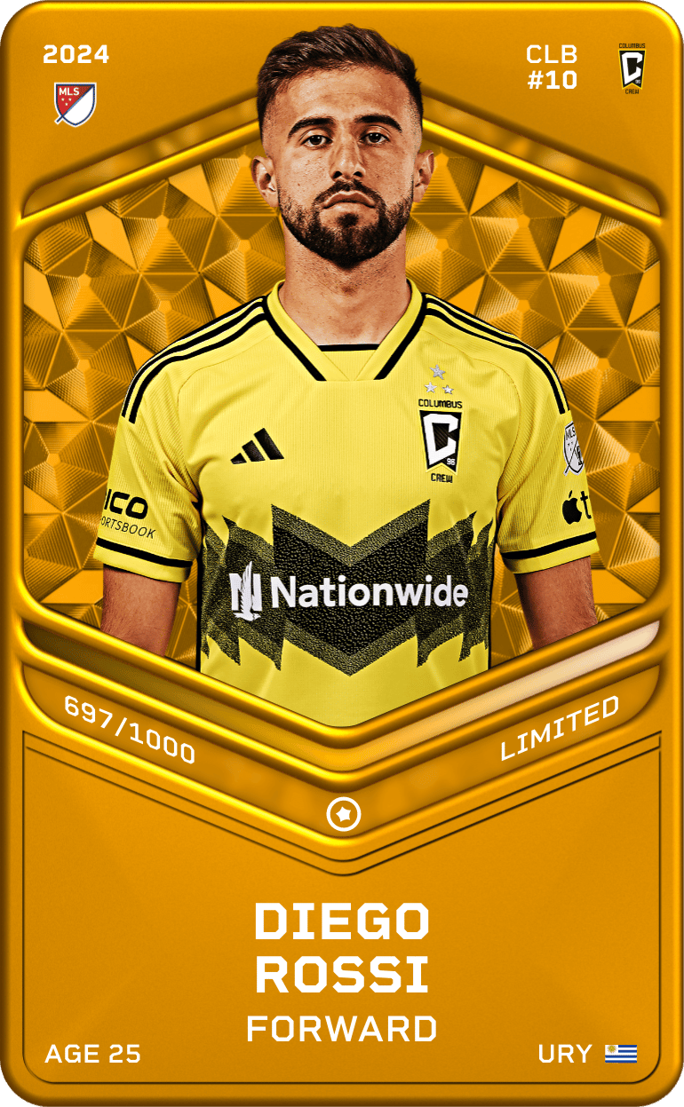 Diego Rossi 2024-25 • Limited 697/1000