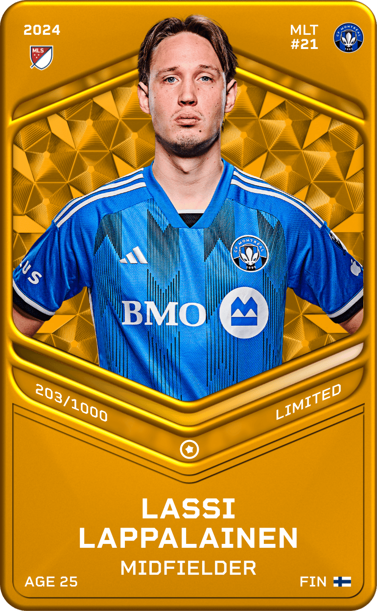 Lassi Lappalainen 2024-25 • Limited 203/1000