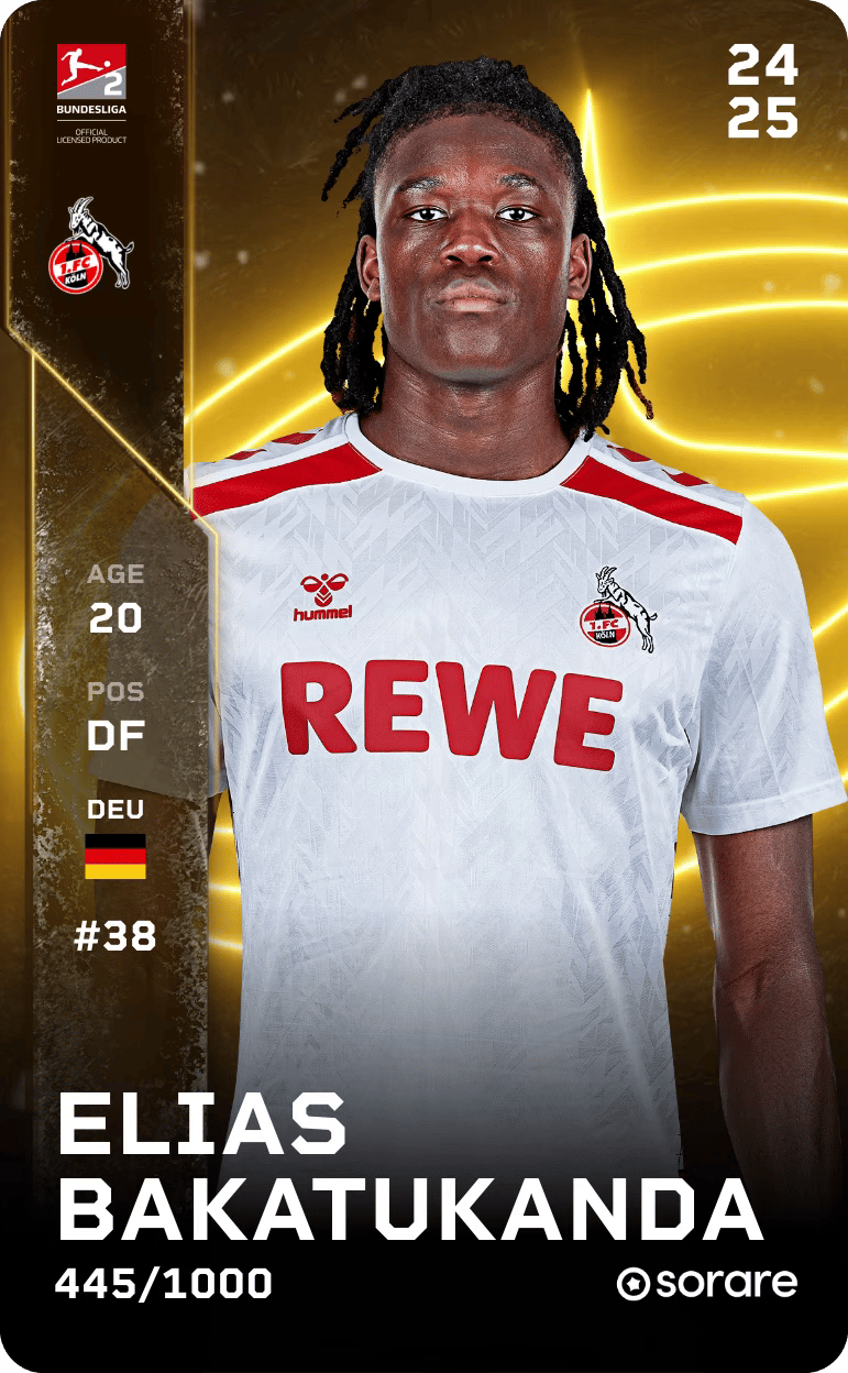 Elias Bakatukanda 2024-25 • Limited 445/1000