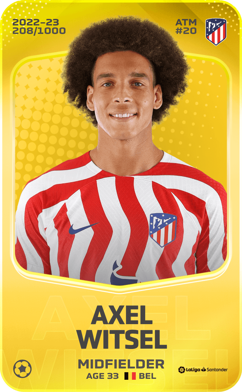 Axel Witsel 2022-23 • Limited 208/1000