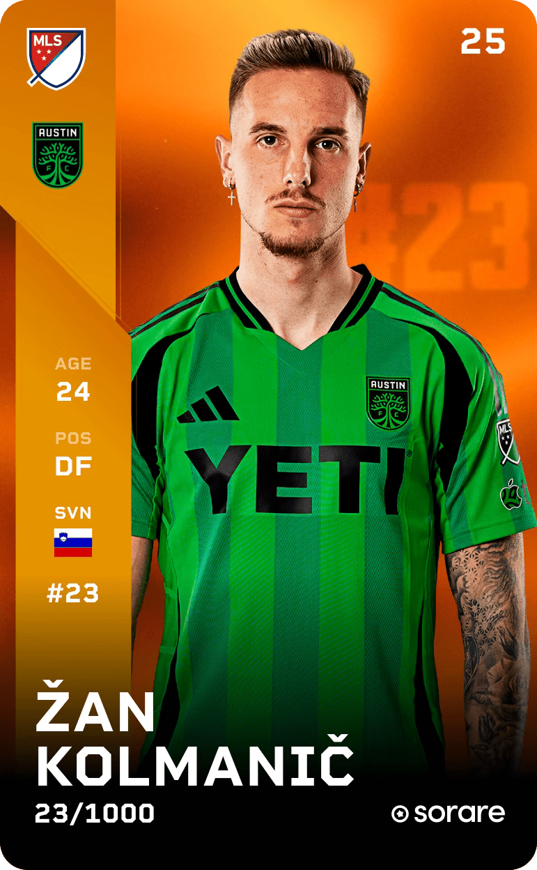 Žan Kolmanič  2025-26 • Limited 23/1000
