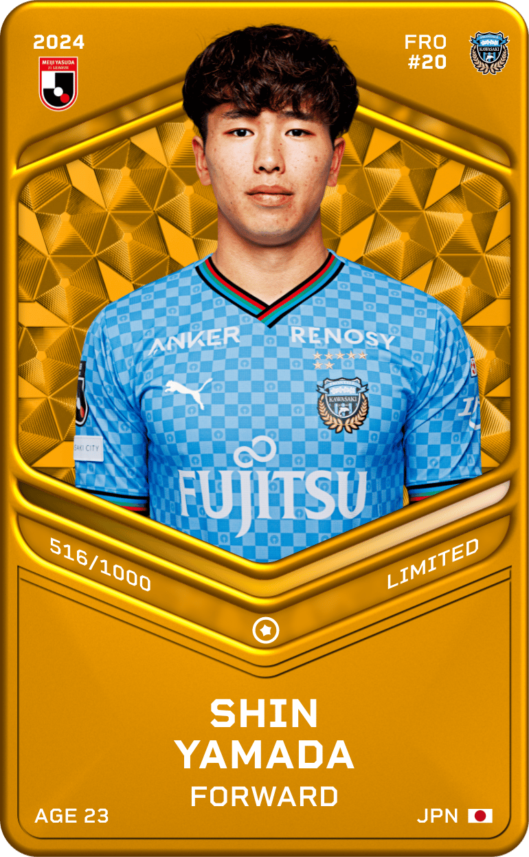Shin Yamada 2024-25 • Limited 516/1000