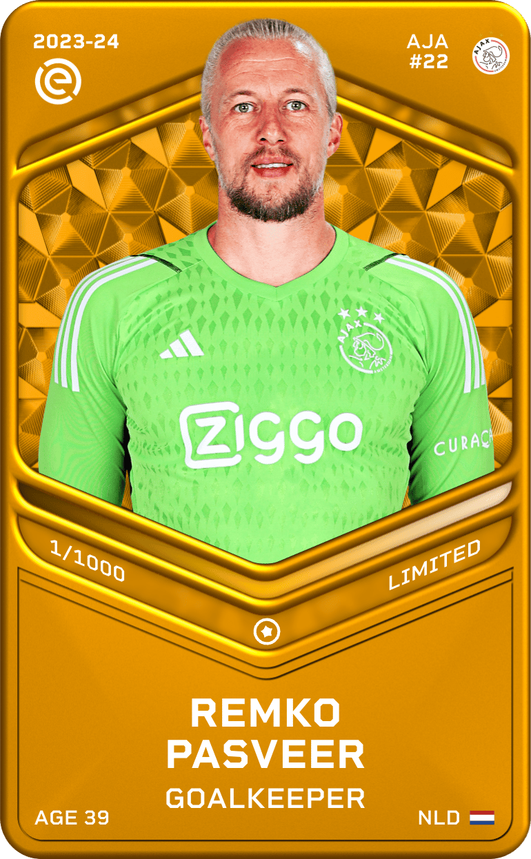 Remko Pasveer 2023-24 • Limited 1/1000