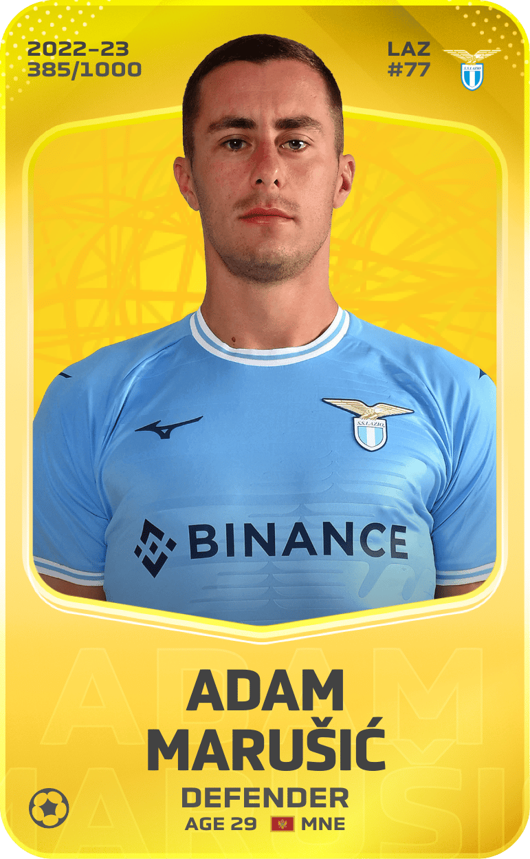 Adam Marušić 2022-23 • Limited 385/1000