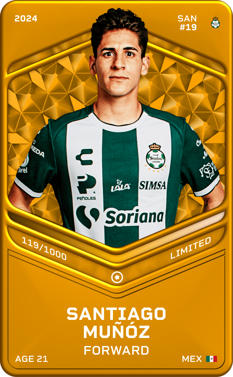 Santiago Muñóz 2024-25 • Limited 119/1000