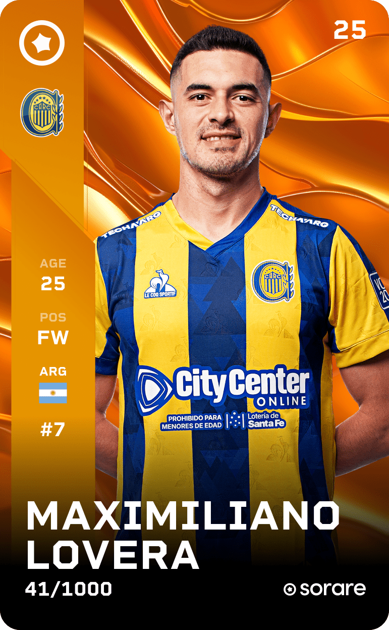 Maximiliano Lovera 2025-26 • Limited 41/1000