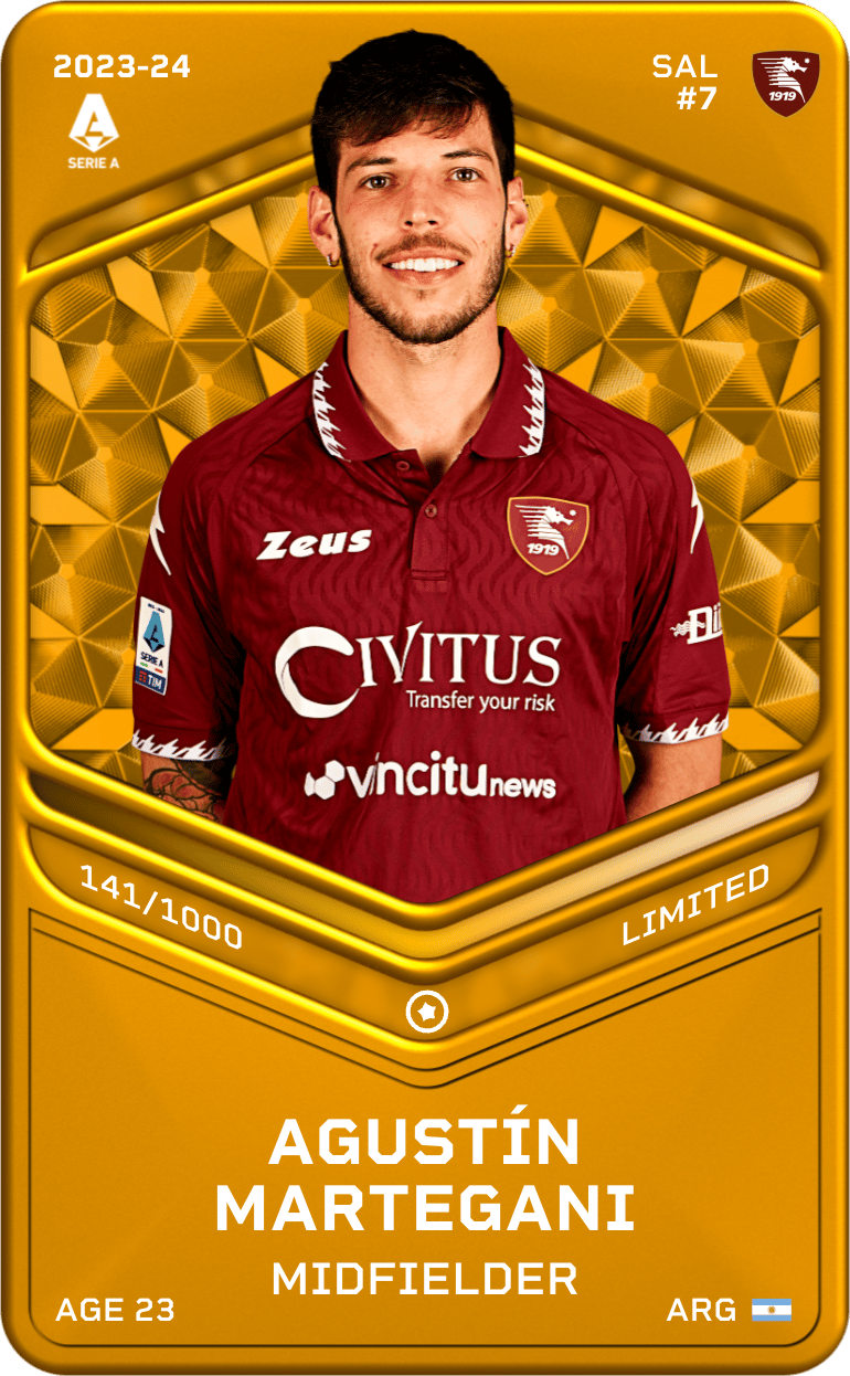 Agustín Martegani 2023-24 • Limited 141/1000