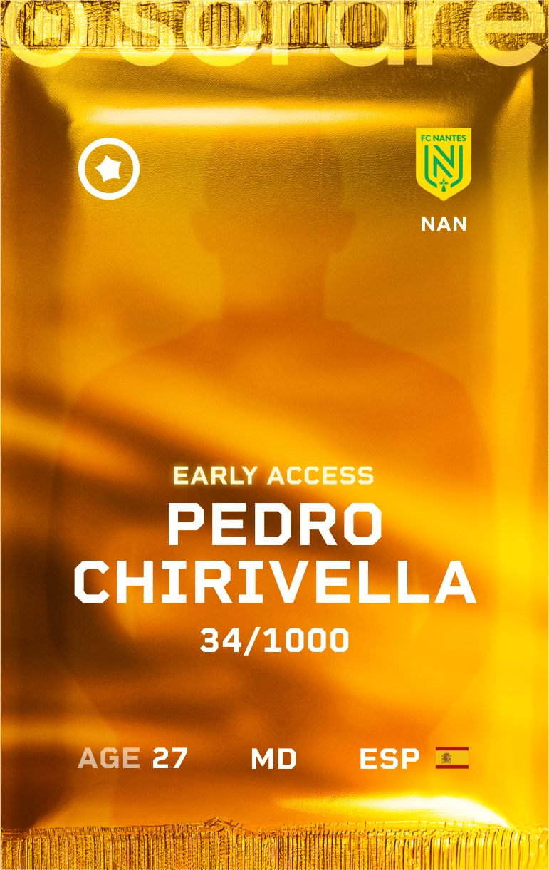 Pedro Chirivella 2024-25 • Limited 34/1000