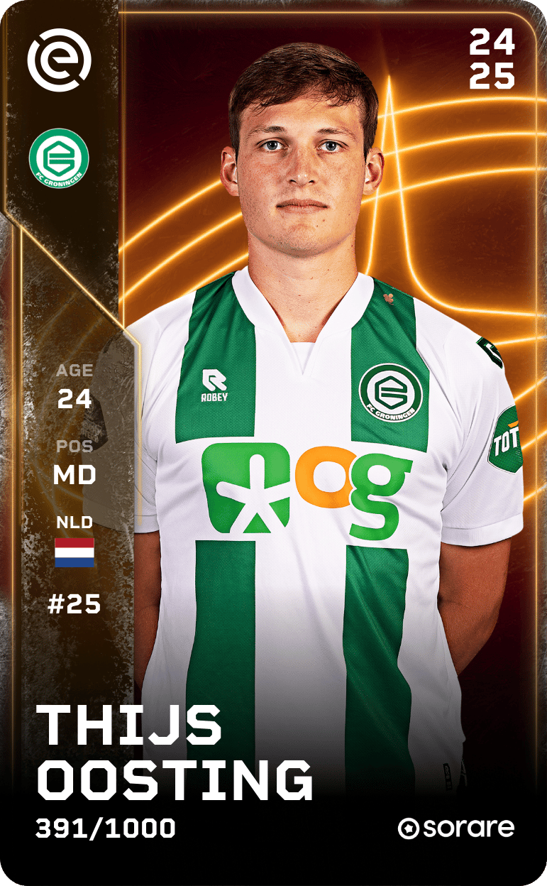 Thijs Oosting 2024-25 • Limited 391/1000