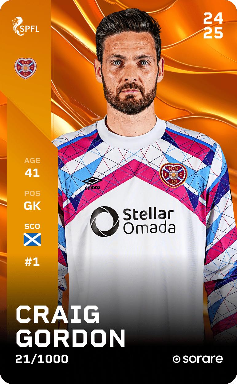 Craig Gordon 2024-25 • Limited 21/1000