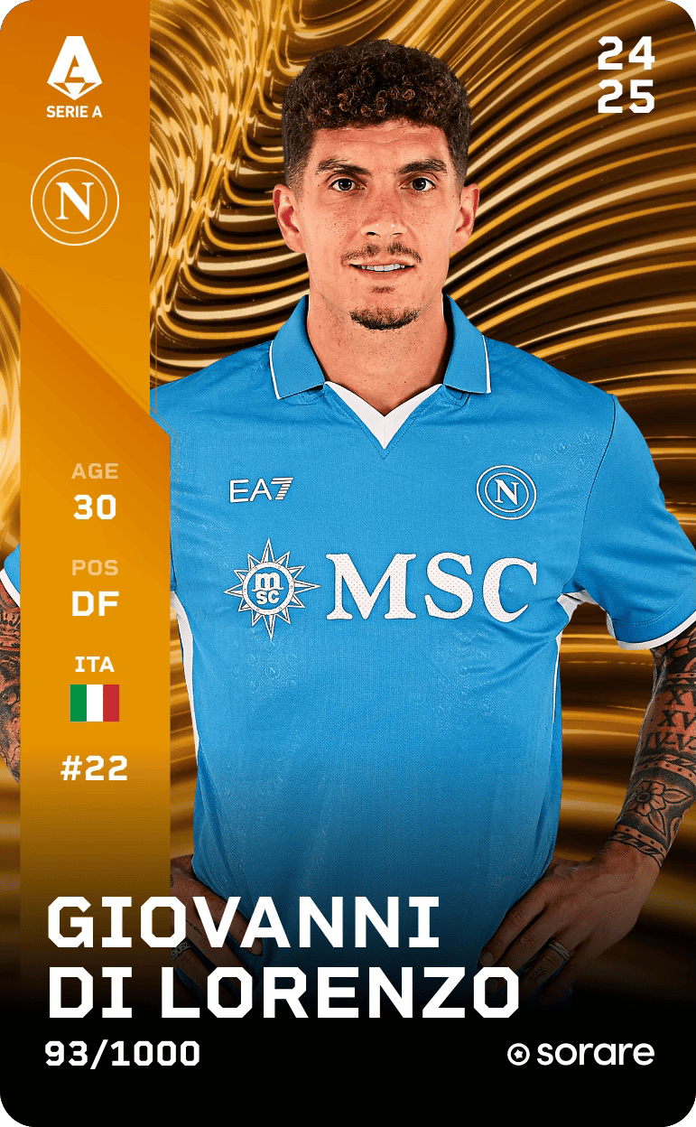 Giovanni Di Lorenzo 2024-25 • Limited 93/1000