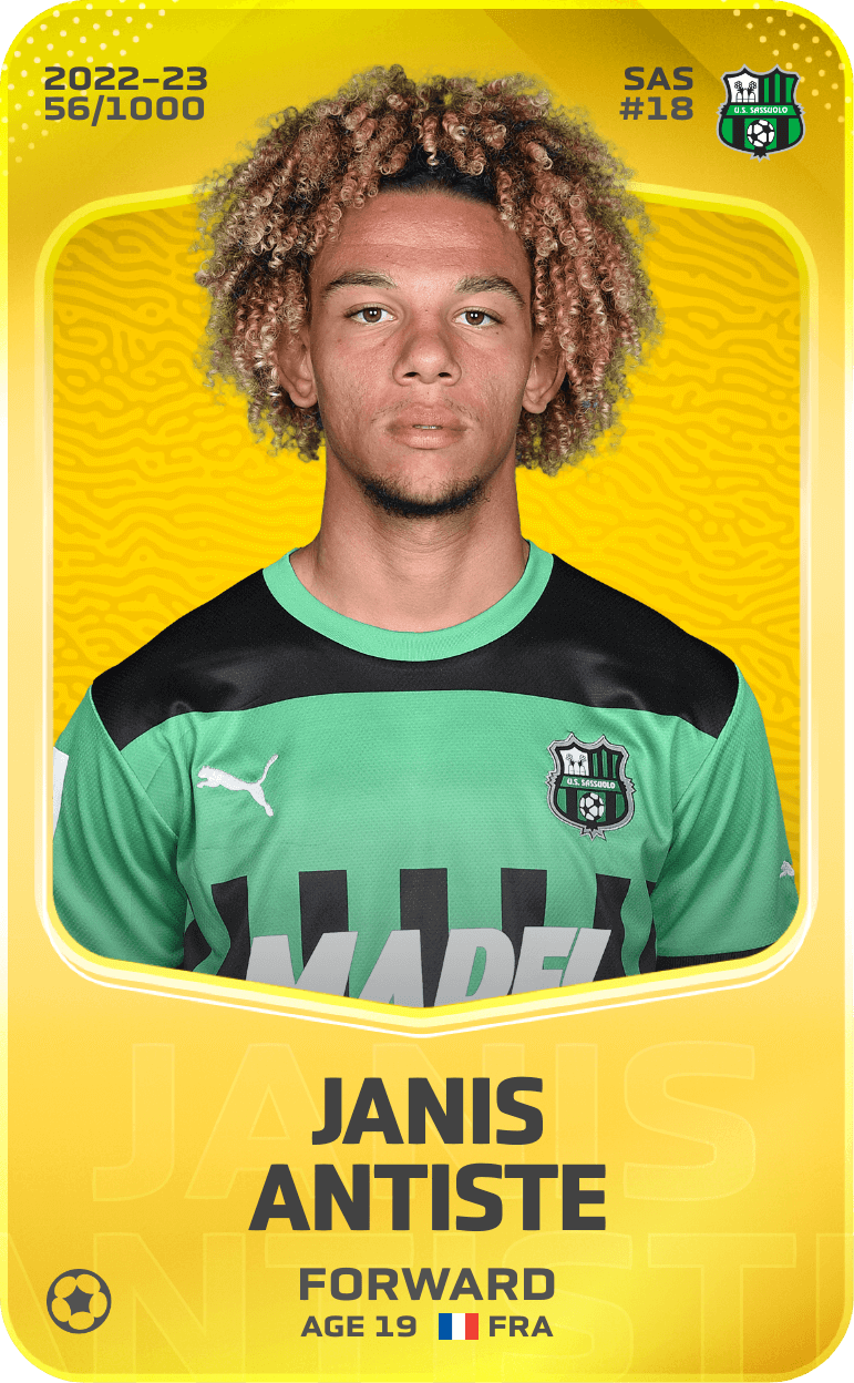 Janis Antiste 2022-23 • Limited 56/1000