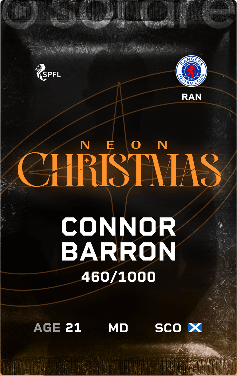 Connor Barron 2024-25 • Limited 460/1000