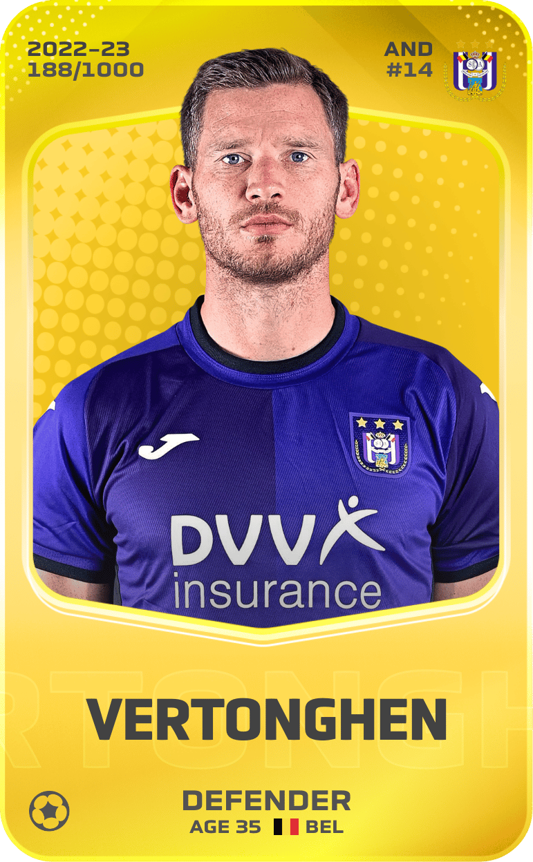 Vertonghen 2022-23 • Limited 188/1000