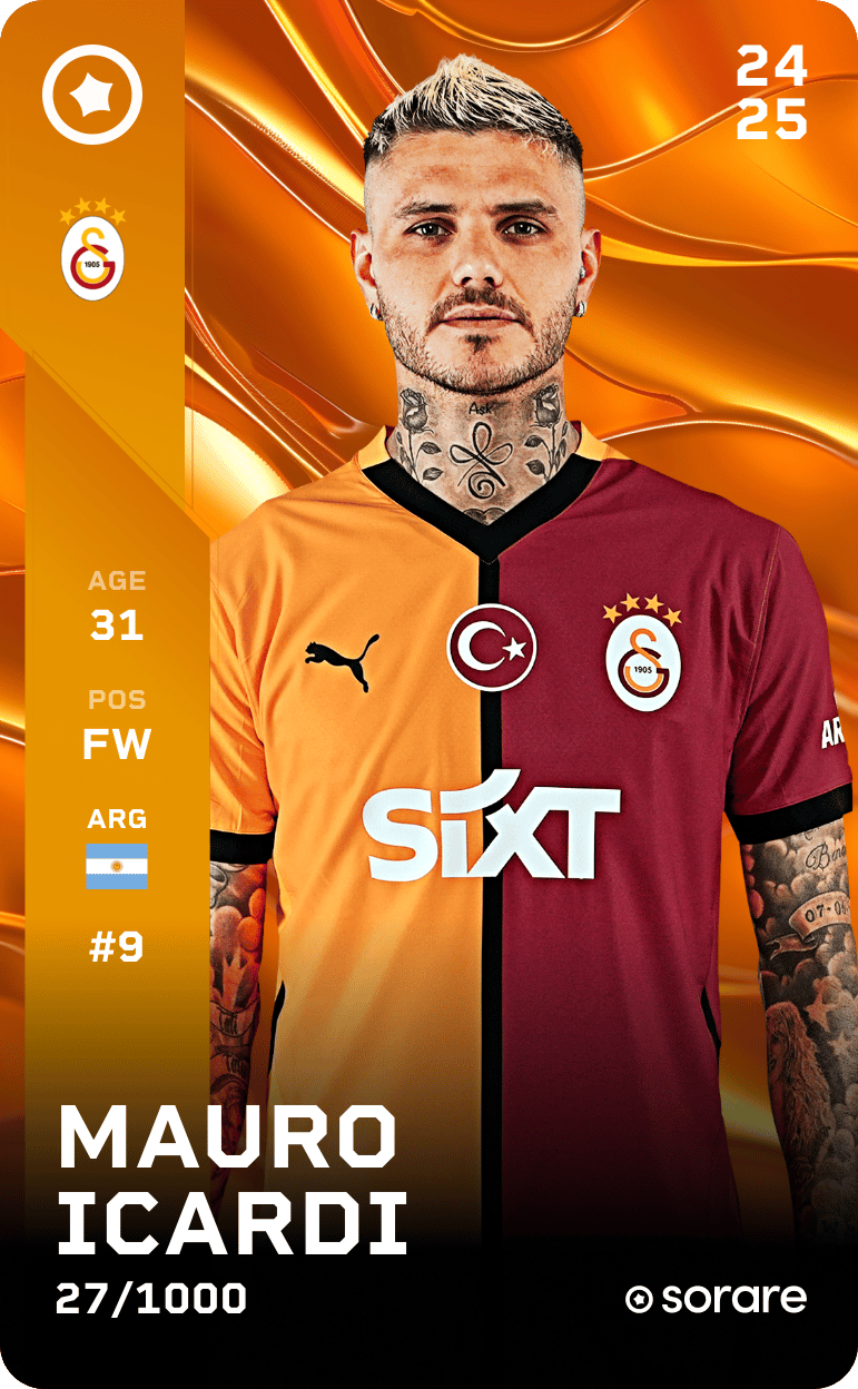 Mauro Icardi 2024-25 • Limited 27/1000