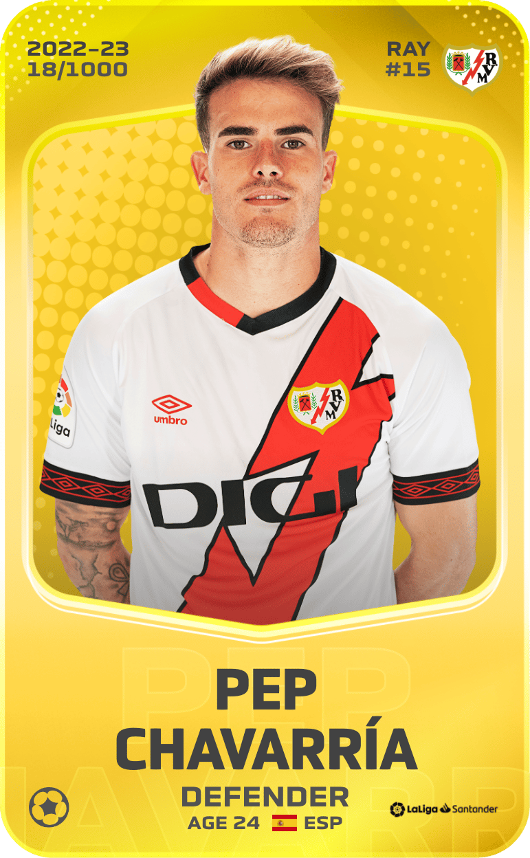 Pep Chavarría 2022-23 • Limited 18/1000