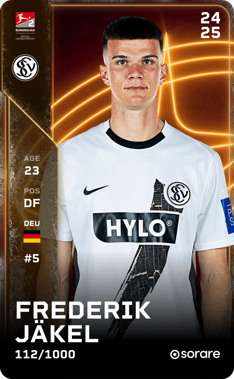 Frederik Jäkel 2024-25 • Limited 112/1000