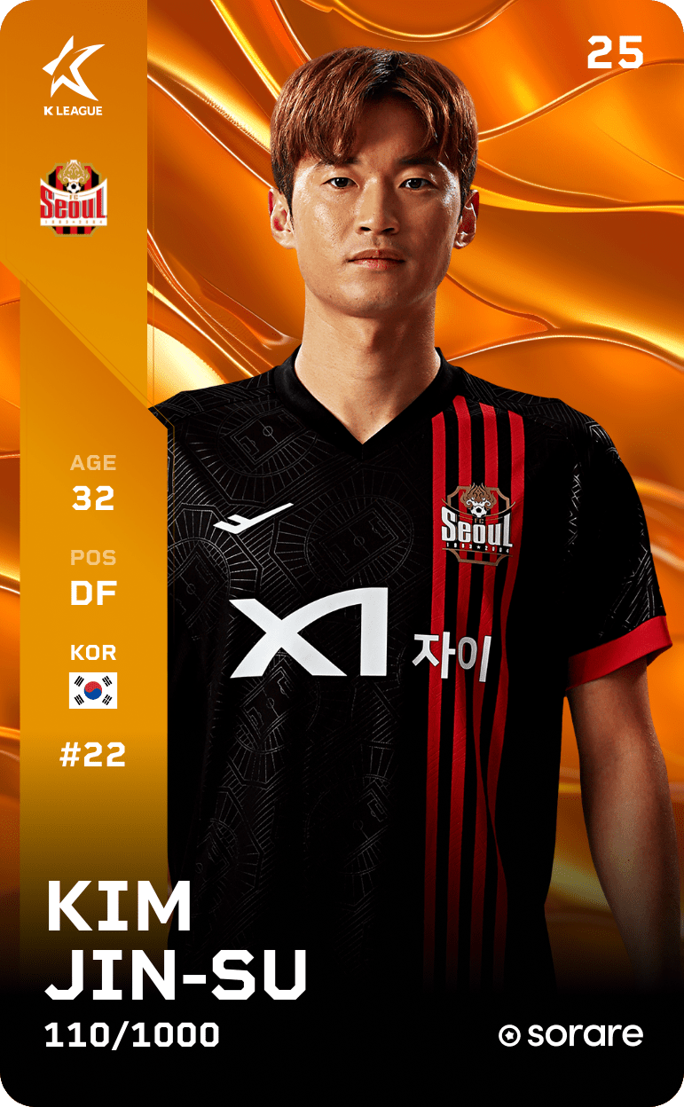 Kim Jin-Su 2025-26 • Limited 110/1000