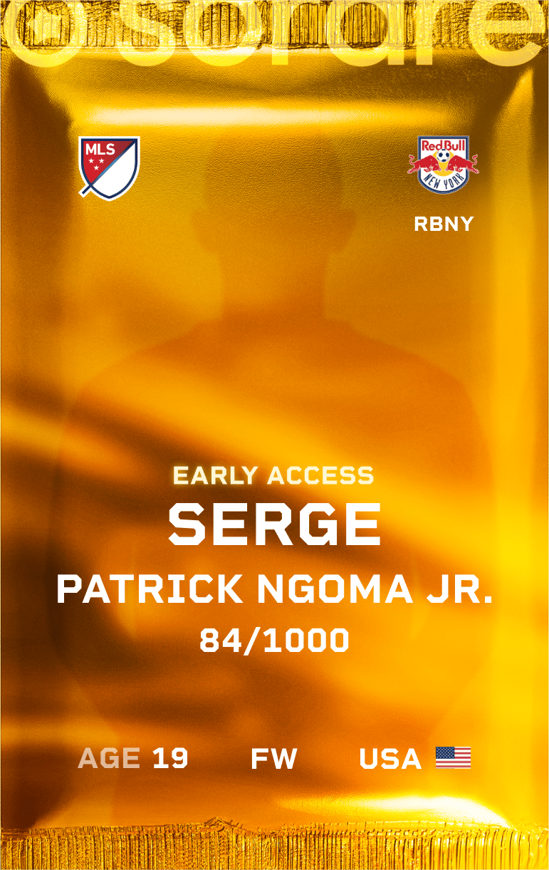Serge Ngoma 2025-26 • Limited 84/1000