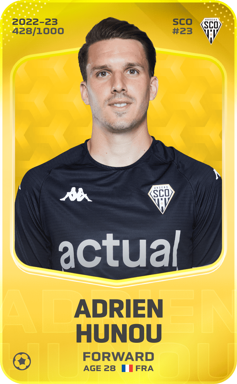 Adrien Hunou 2022-23 • Limited 428/1000