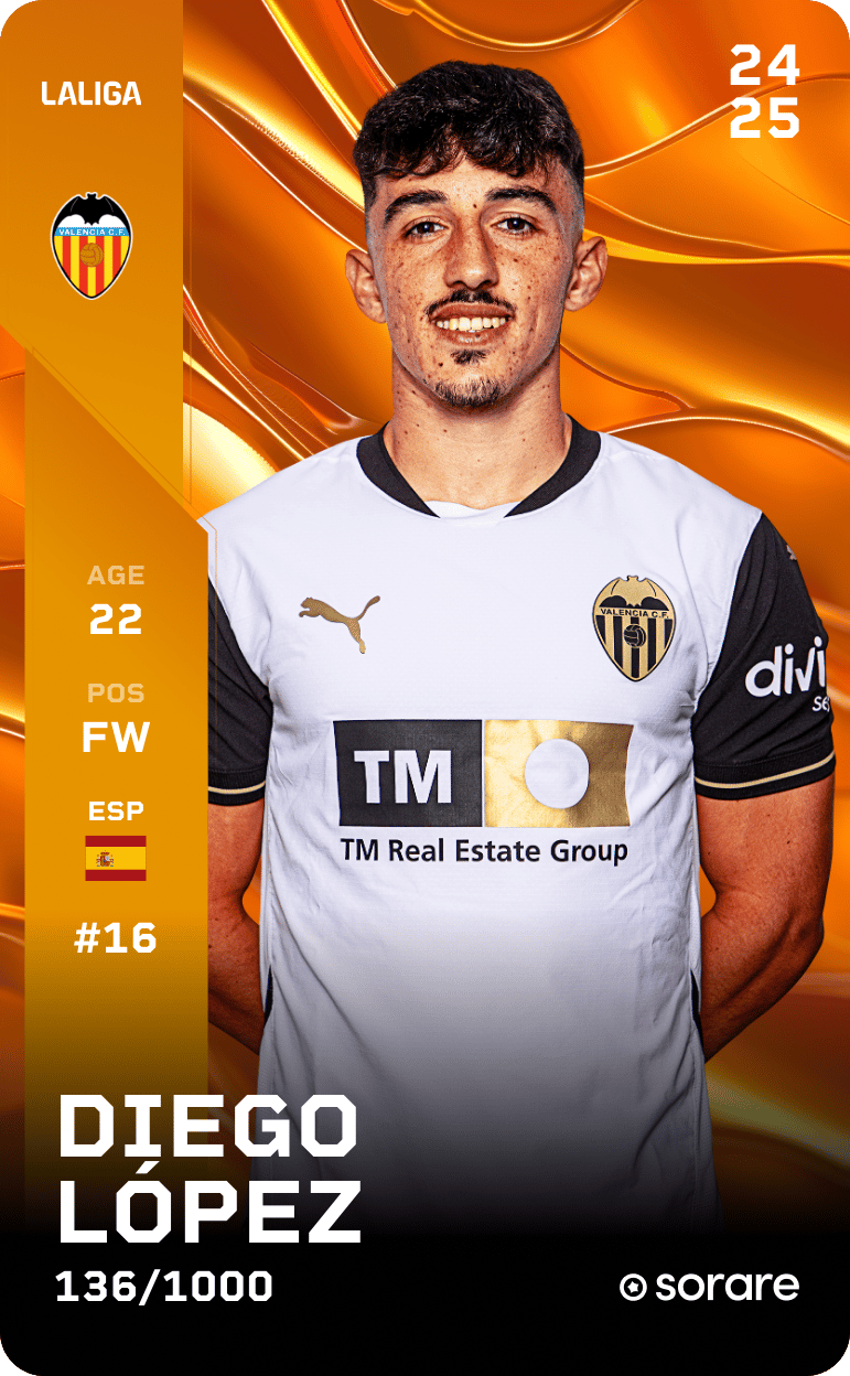 Diego López 2024-25 • Limited 136/1000